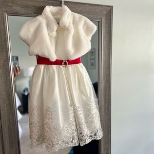 Girls Holiday Dress Size 5 🎄